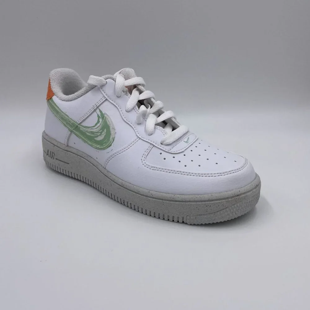 Nike Air Force 1 Crater White / Green Womens Shoes